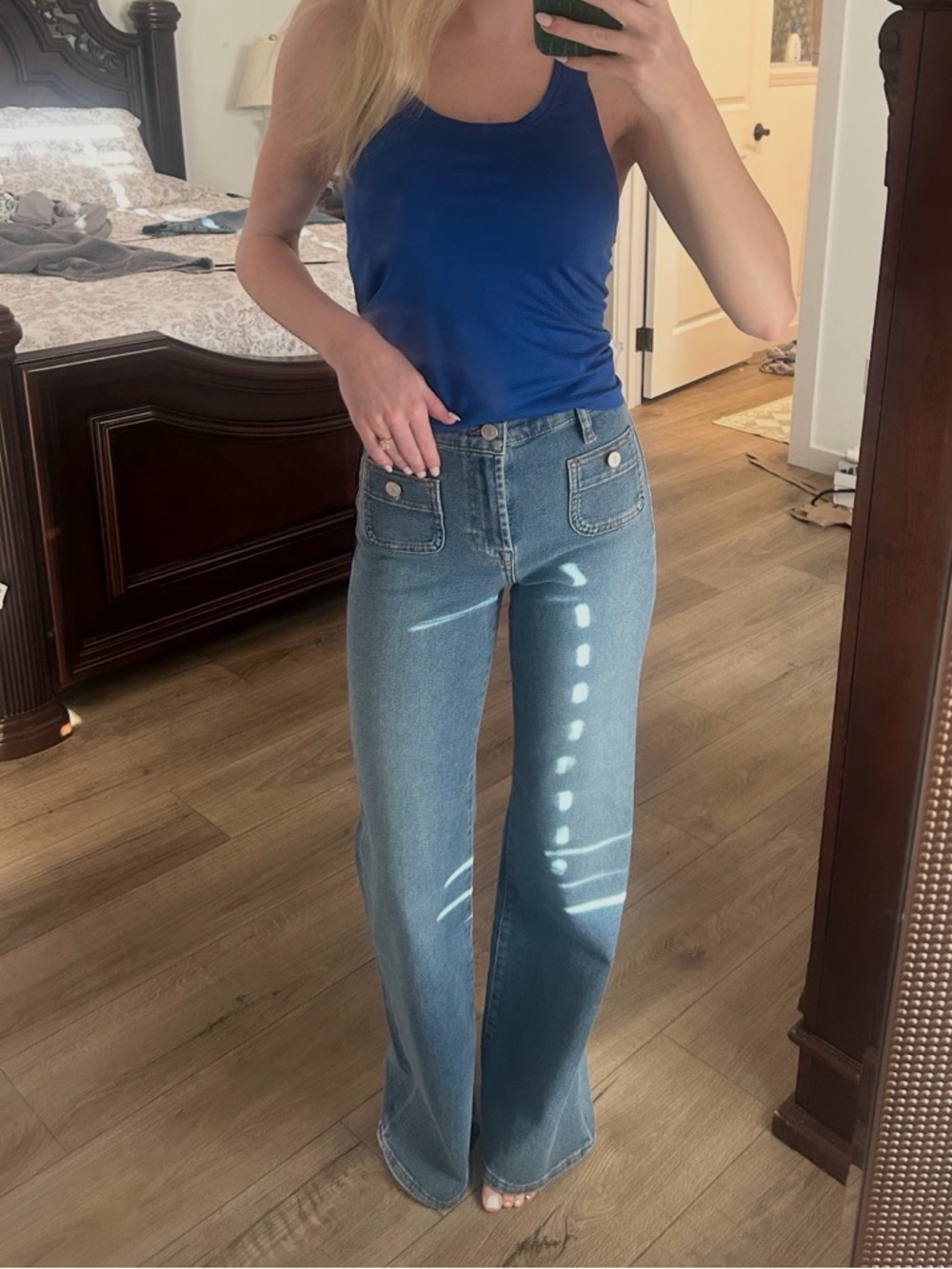 Nwt 7 For all Mankind Modern Dojo TAILORLESS Women's jeans 32 Y-12